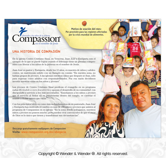 Anuncios - diseno anuncio compassion4