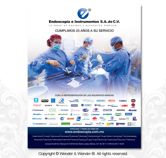 Anuncios - diseno anuncio endoscopia plm2010