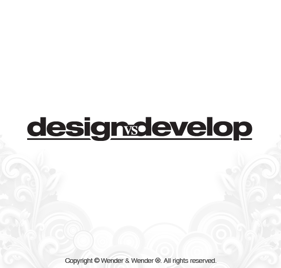 Logotipos - diseno logo designvsdevelop